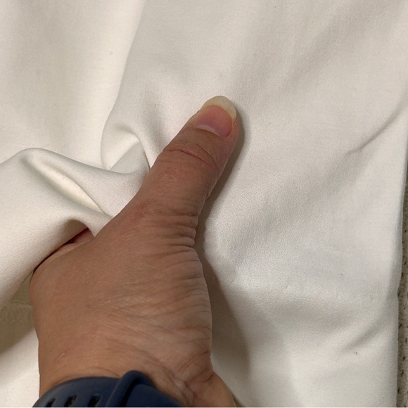 Lauren Ralph Lauren Women’s 4P white cropped wide leg pants preppy office READ - Picture 4 of 10